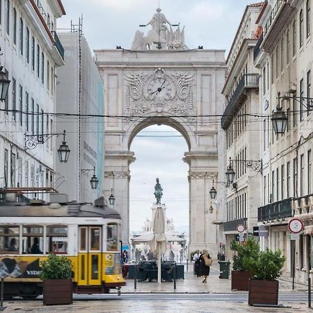 ליסבון Quarto Com Varanda Na Rua Dos Douradores מראה חיצוני תמונה