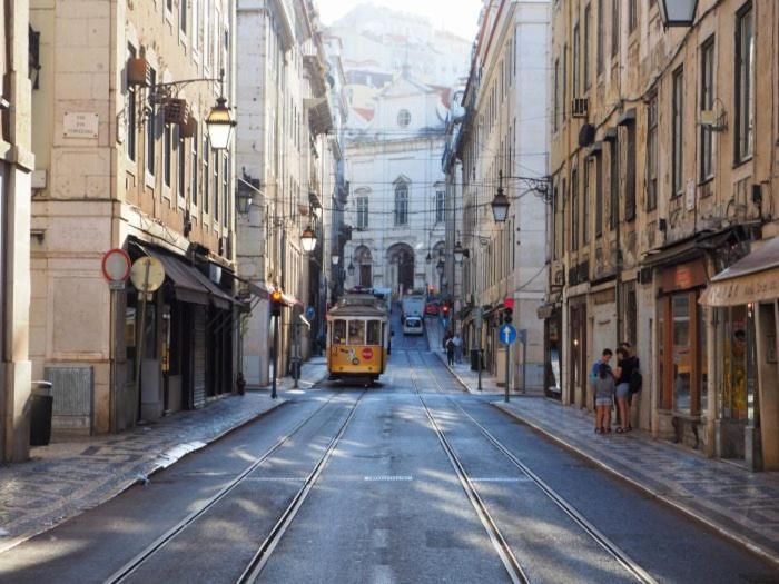 ליסבון Quarto Com Varanda Na Rua Dos Douradores מראה חיצוני תמונה