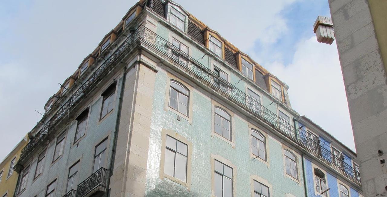 ליסבון Quarto Com Varanda Na Rua Dos Douradores מראה חיצוני תמונה